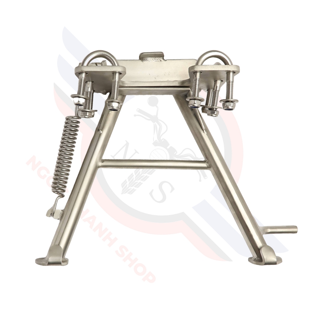 Chân chống đứng, chân chống giữa inox  GZ, GZ125, GZ125HS, GZ150 GZ150A  GZ150-A tại NTS - ngocthanh