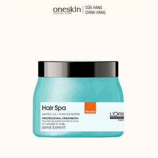 Dầu hấp cấp ẩm suôn mượt L'Oréal - Loreal Hair Spa Professional Creambath Nourish 490ML