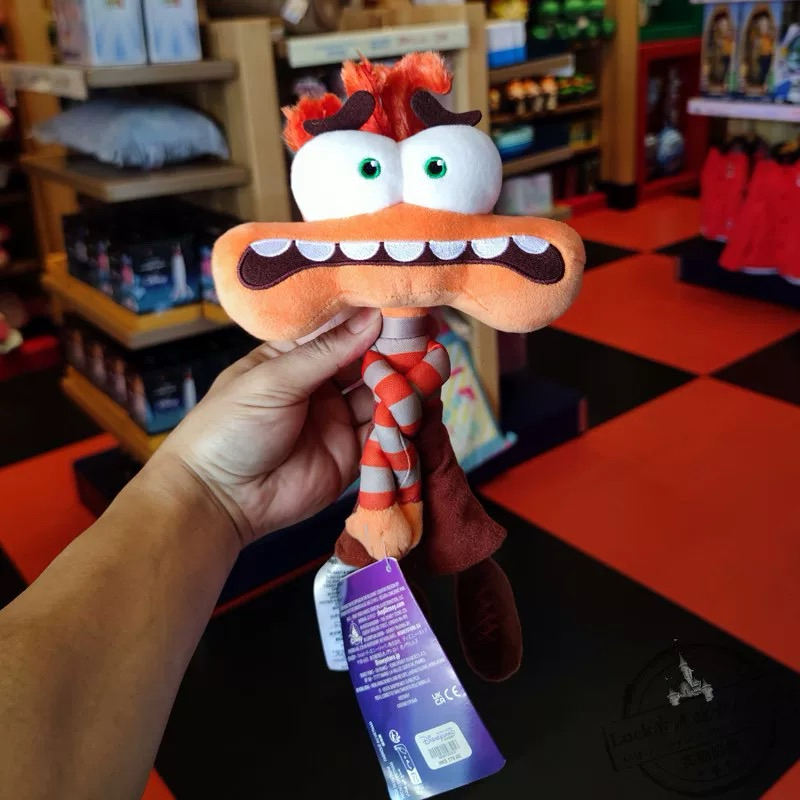 Gấu Bông Nhân Vật Anxiety Inside Out 2 – Thú Nhồi Bông Biểu Cảm - Chính hãng Disney