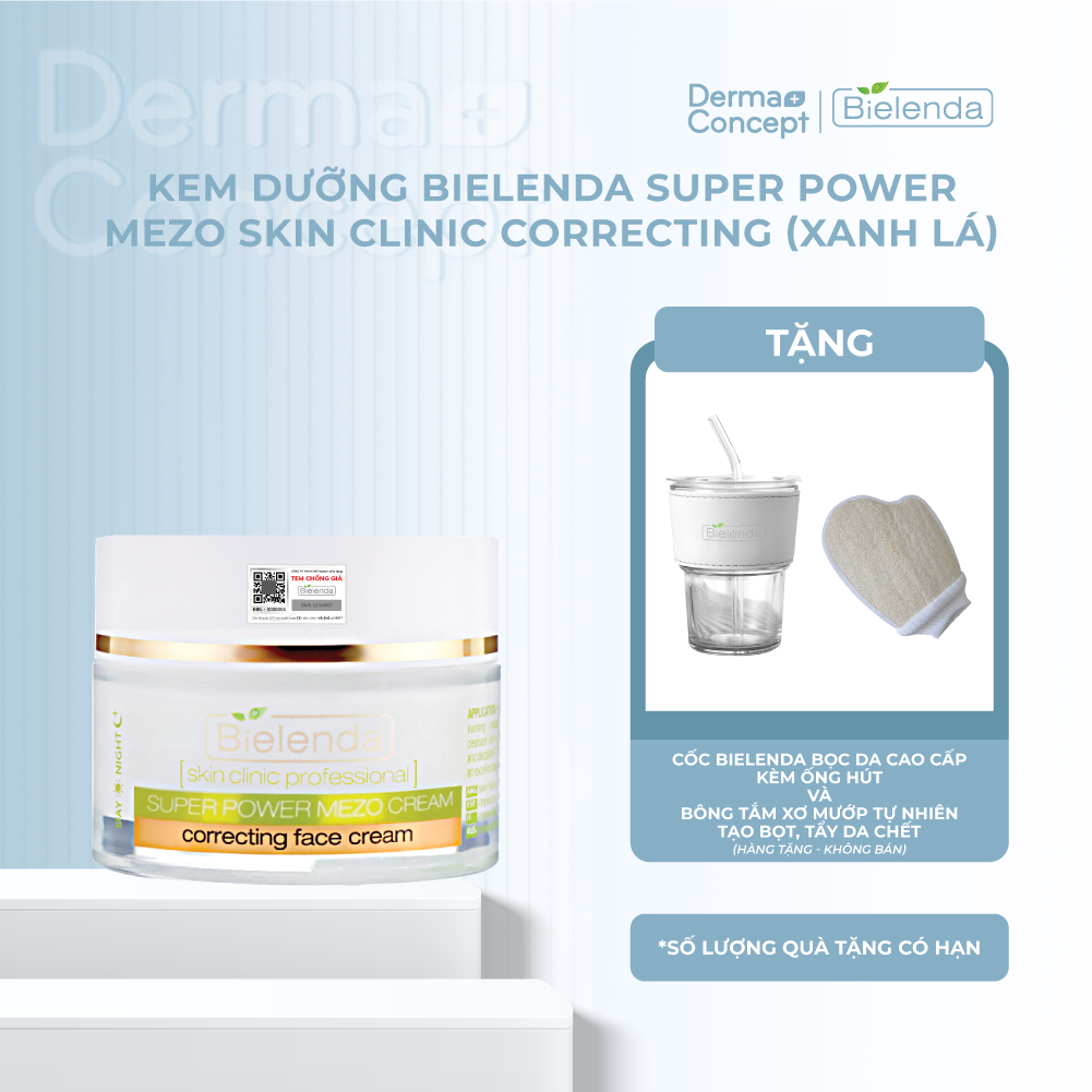 Kem dưỡng Bielenda Mezo Skin Clinic Correcting dưỡng sáng da, mờ thâm 50ml