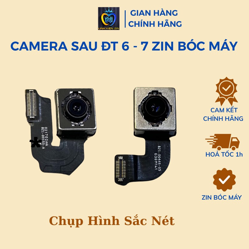 Camera Sau Thay Thế Cho 6 6s 6 p 6 sp 7 ZIN BÓC MÁY Chụp Hình Sắc Nét Chất Lượng Cao LK TÁO ZIN BÓC MÁY