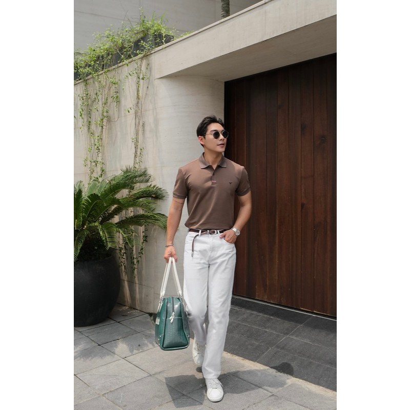 Áo polo nam TORANO CANNES POLO trơn logo ngực, Chống Nhăn, Thoáng Khí, Thiết Kế Trẻ Trung GSTP066 | BigBuy360 - bigbuy360.vn