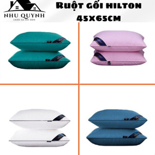 Ruột gối đầu Hillton lõi bông gòn tinh khiết , gối khách sạn cao cấp Kích thước 45x65cm