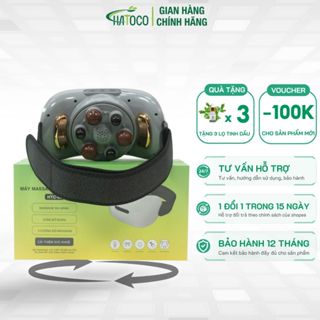  Máy Massage Bụng Đa Năng Hatoco HTC-05 Giảm Mỡ Bụng Kết Hợp Đá Nóng Và Làm Nóng Bằng Sóng Hồng Ngoại 