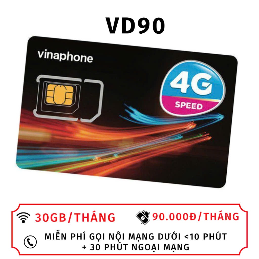 Sim 4G VINA ĐÃ KH MUA VỀ SỬ DỤNG LUON CHUYÊN GỌI NỘI MẠNG NGOẠI MẠNG SIM VD90 BG120 D159V D169G