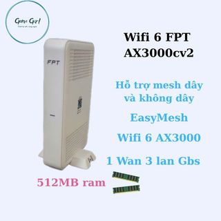  Modem FPT AX3000cv2 wifi 6 đã qua sử dụng hỗ trợ mesh không dây 