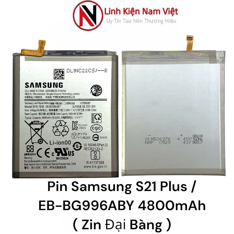 Pin Samsung S21 Ultra, Pin Samsung S21 FE, Pin Samsung S21, Pin Samsung S21 Plus, tặng keo 15ml