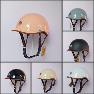  Mũ bảo hiểm liền kết kiễu nhật có lỗ thoáng khí ở sau napoli n08 fom ôm đầu nam ,nữ 