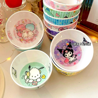 🌸𝐓𝐀̣̆𝐍𝐆 𝐐𝐔𝐀̀🌸 Chén bát lớn, muỗng thìa, dĩa Kuromi - Melody - Cinnamoroll - Hello Kitty - Doremon Doraemon - Shin Chan