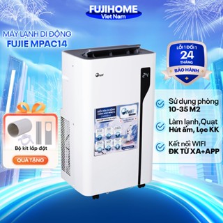 Máy lạnh đứng 14.000BTU FUJIHOME Nhập Khẩu, điều hòa di động kết hợp hút ẩm portable air conditioner chính hãng