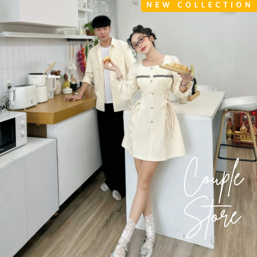 Đồ đôi nam nữ COUPLE STORE - HÌNH THẬT- đồ đôi nam nữ set couple, đồ biển đôi, áo đôi nam nữ