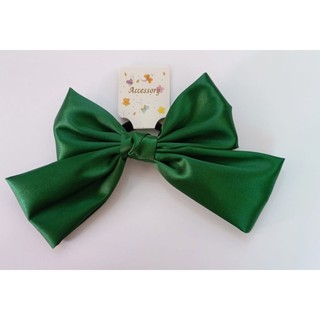 combo 5 cột tóc nơ bướm vải satin lụa