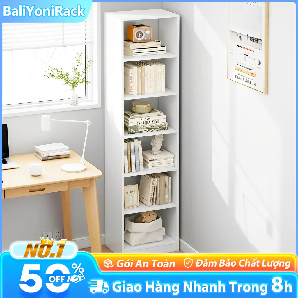 Bali Kệ Gỗ Đa Năng Giá Để Sách Chất Liệu Gỗ Mdf Cao Cấp Dụng Trong Phòng Khách Và Phòng Học Dễ Dàng Lắp Đặt | BigBuy360 - bigbuy360.vn