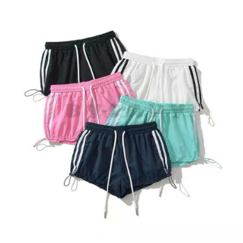 Quần Đùi Gió Thể Thao Cao Cấp Cạp Trễ ByCapy Dễ Phối Đồ Chơi Thể Thao Có Dây Rút Và Phối Sọc Trắng | BigBuy360 - bigbuy360.vn