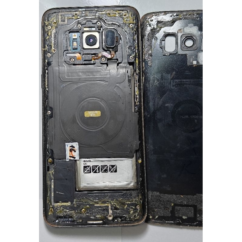 Xác samsung S8 G950FD xác hư màn pin phù