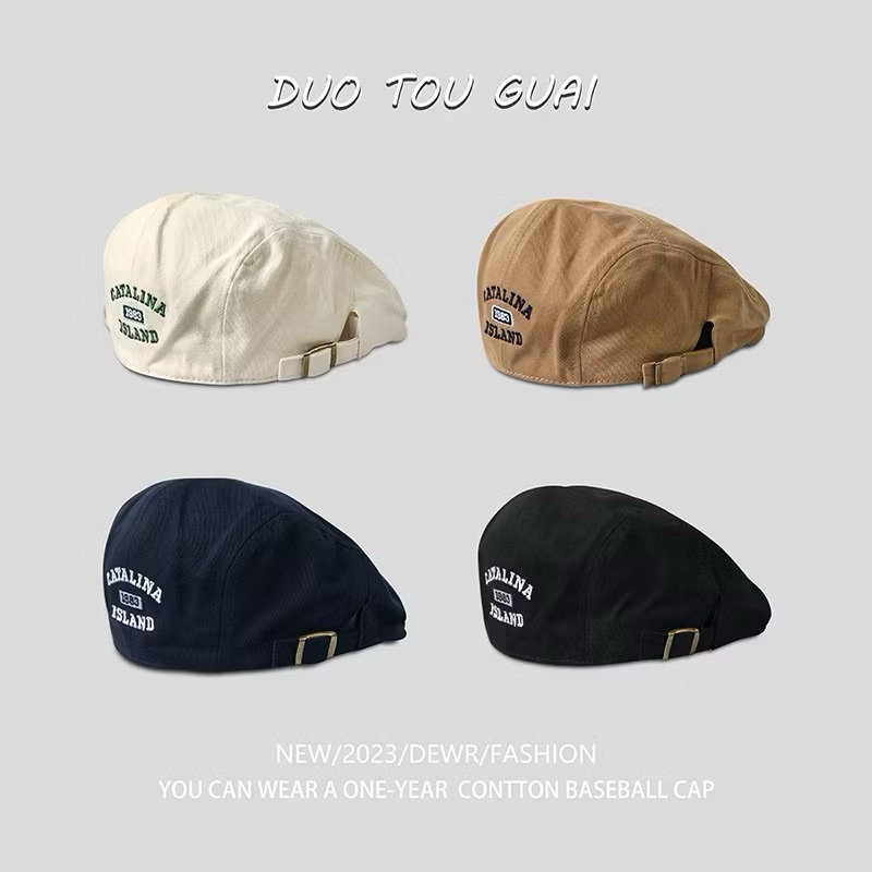 MŨ BERET CATALINA CHẤT KAKI DÀY ĐẸP