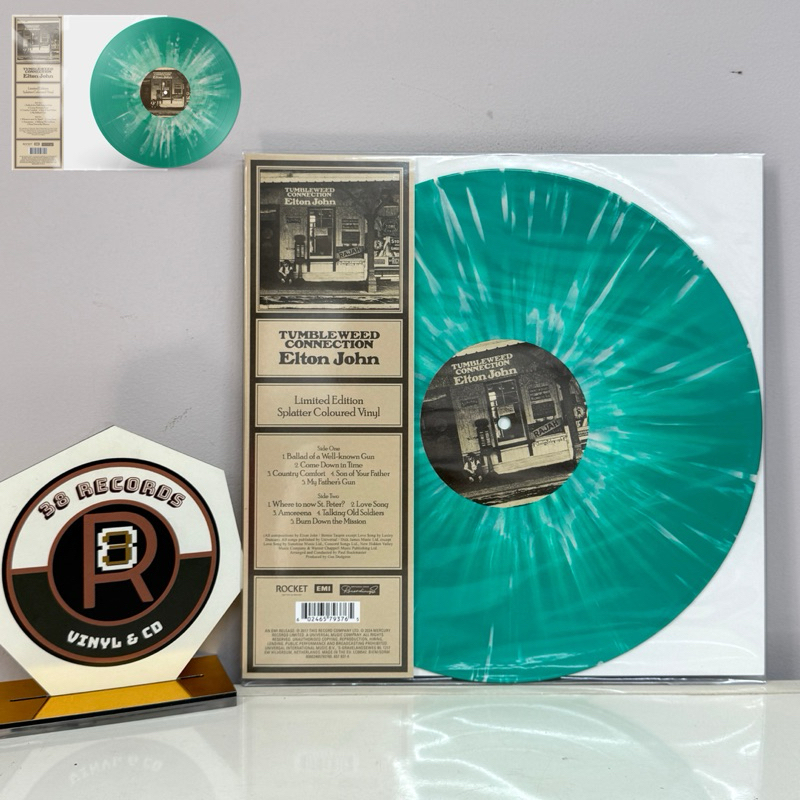 Đĩa Than Elton John -  Tumbleweed Connection - Limited Edition Green  Splatter Vinyl LP