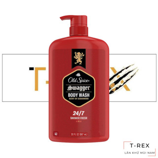 Sữa tắm nam Old Spice Swagger hương thơm gỗ Cedarwood dung tích 887ML
