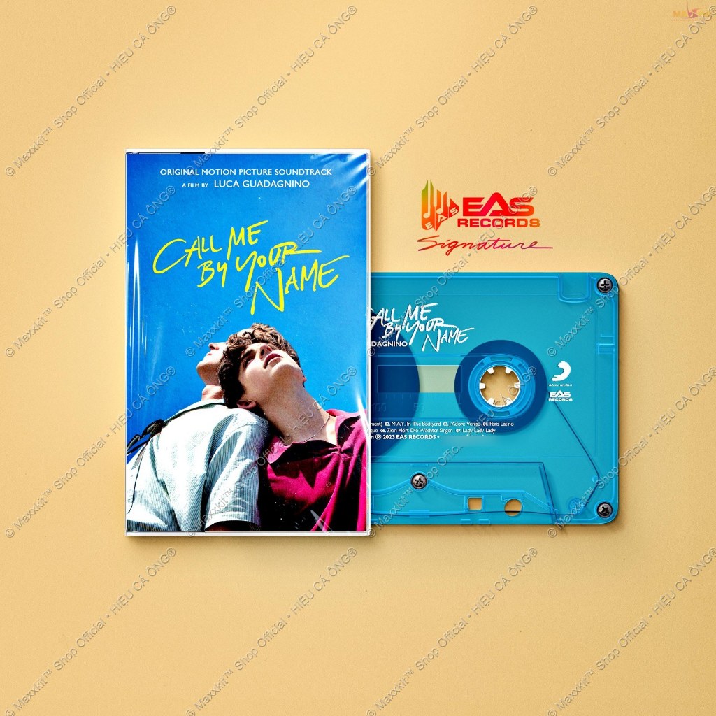 Băng cassette OST Call Me By Your Name (Ocean Blue Tape) - EAS Records