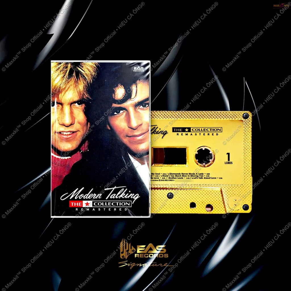 Băng cassette tape Modern Talking - THE COLLECTION (FineGold Edition) - EAS Records