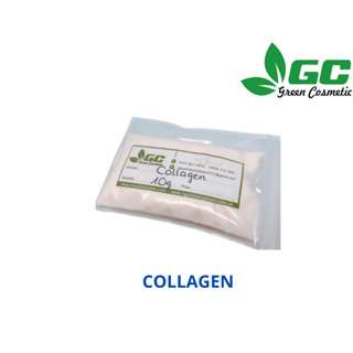   HCM  Collagen hydrolyzed  - Chất tái tạo và tăng đàn hổi da dùng trong kem lotion - nguyên liệu mỹ phẩm - Greencosmetic 