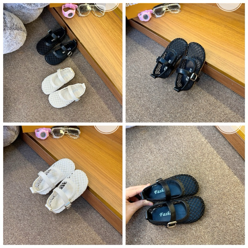 Búp bê lưới cho bé thoáng chân Chảnh genZ cho bé gái size 23-36( mã 6105)