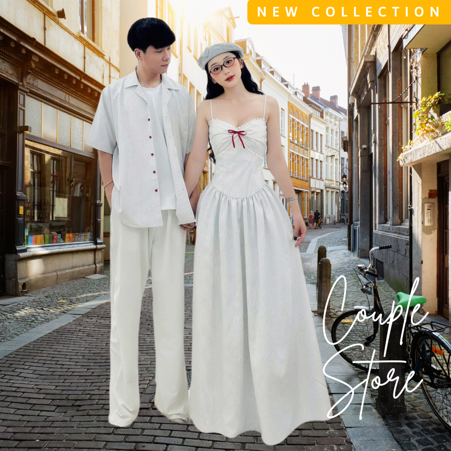 Đồ đôi nam nữ COUPLE STORE - HÌNH THẬT- đồ đôi nam nữ set couple, đồ biển đôi, áo đôi nam nữ