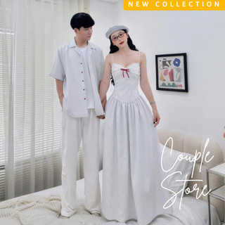 Đồ đôi nam nữ COUPLE STORE - HÌNH THẬT- đồ đôi nam nữ set couple, đồ biển đôi, áo đôi nam nữ