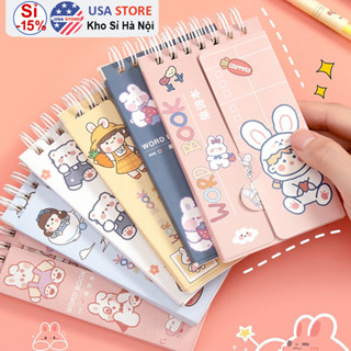  Sổ Tay Cute 80 Trang J15 Học Từ Vựng Tiếng Anh TACOLA Sổ Ghi Chú Nhiều Mẫu Xinh Xắn 