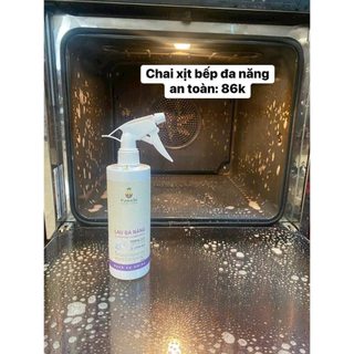 Bình xịt tẩy lau đa năng Fuwa3e hương nhu 500ml lau kính lau bếp và nhiều bề mặt