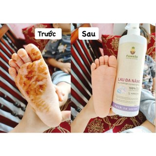 Bình xịt tẩy lau đa năng Fuwa3e hương nhu 500ml lau kính lau bếp và nhiều bề mặt