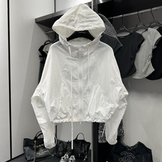 Áo gió dù có mũ dáng thể thao vải mát mùa hè thu đi tập gym yoga dã ngoại, đạp xe Coolstore