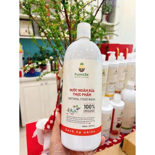 Nước Ngâm Rửa Rau Củ,Thịt Cá Fuwa3e Làm Sạch Thực Phẩm 100% Enzyme Từ Dứa 1L