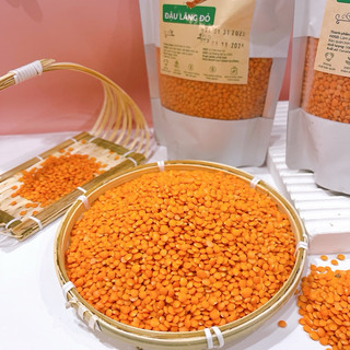1Kg Đậu lăng đỏ hữu cơ - siêu thực phẩm dinh dưỡng cho mọi nhà