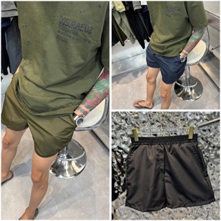 Quần Đùi Nam Chất Liệu Gió Màu Xanh Than Và Rêu Đen Thời Trang Nam Chất Cotton Lót Lưới Thoáng Phù Hợp Đi Biển