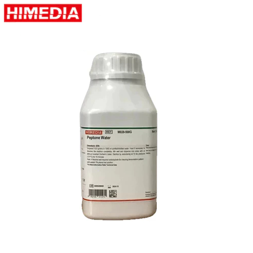 Môi trường Peptone Water, Mã: M028-500G, Thương hiệu: Himedia, dùng trong phòng thí nghiệm