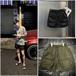  Quần Short Nam Túi Hộp 1024 Chất kaki Hàn Thời Trang Nam Thời Trang Mùa Hè Phù Hợp Đi Biển 