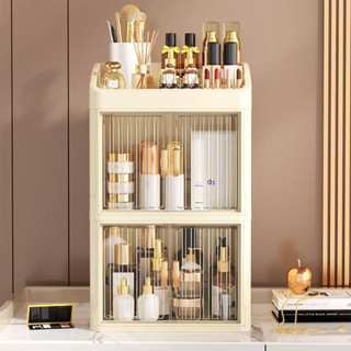 Tủ Nhà Tắm 3 Tầng, Chống Thấm Nước, Tủ Đựng Mỹ Phẩm, Tủ Thuốc Gia Đình, Nhựa PP, Gấp gọn, Tiện lợi