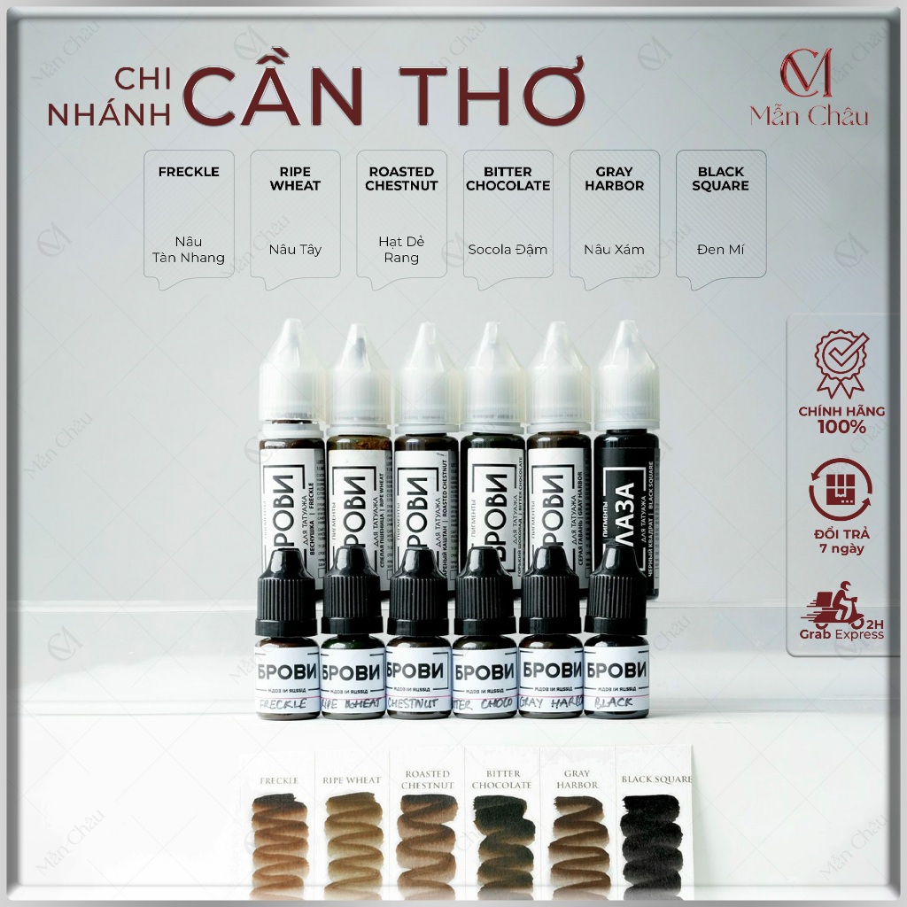Mực BROVI mini 5ml / Fullsize 15ml
