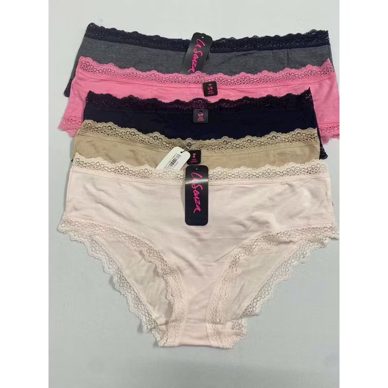 QUẦN LÓT LASENZA COTTON VIỀN REN