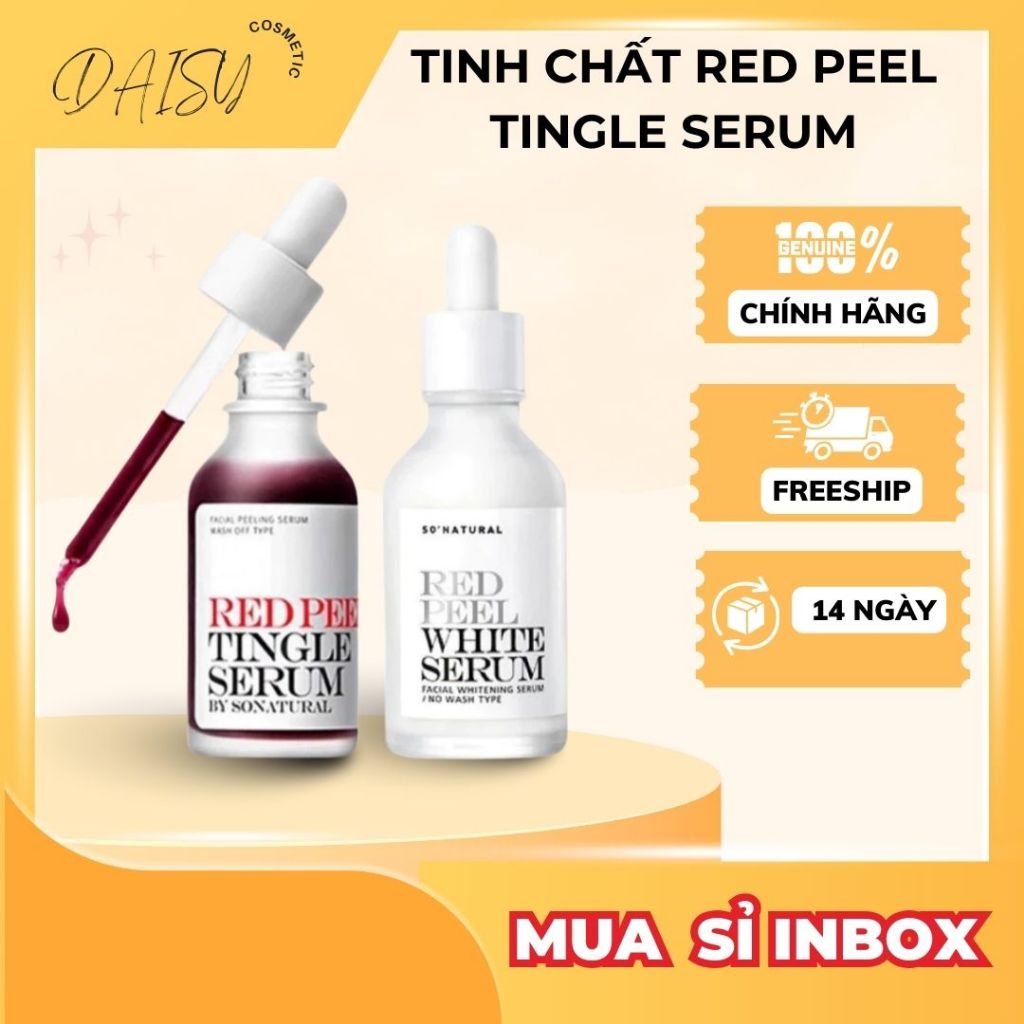 Tinh Chất Peel Da Red Peel Tingle Serum/ Red Peel White Serum 35ml/11ml