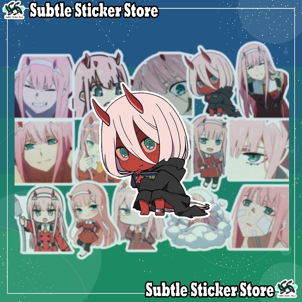 [Darling] - Set 10/15 Sticker Zero Two - 002 anime/manga Darling in the Franxx hình dán trang trí ch