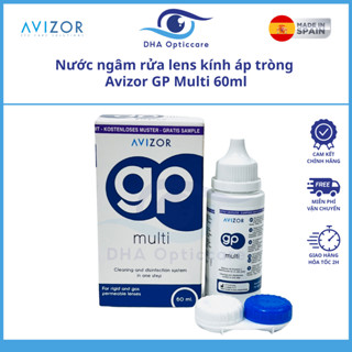  Nước ngâm rửa lens kính áp tròng Avizor GP Multi 60ml 