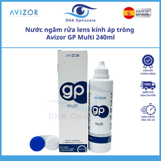  Dung dịch vệ sinh và bảo quản kính áp tròng cứng Avizor GP Multi 240ml 
