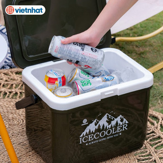 Phích Đá Vuông 13L, 16L, 24L, 38L Việt Nhật - Phích đá giữ nhiệt đa năng, tiện lợi