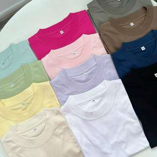 ÁO BABY TEE TRƠN BASIC chất cotton