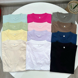 ÁO BABY TEE TRƠN BASIC chất cotton