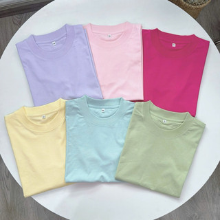 ÁO BABY TEE TRƠN BASIC chất cotton