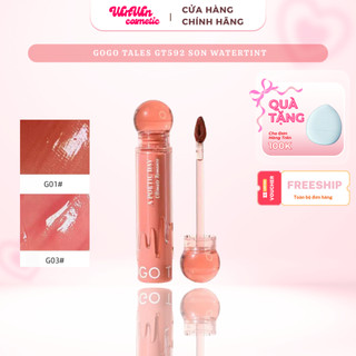  Son tint kẹo mút GOGO TALES 3.5gr son bóng lâu trôi mêm môi căng mọng hiệu ứng tráng gương WINWIN COSMETICS 