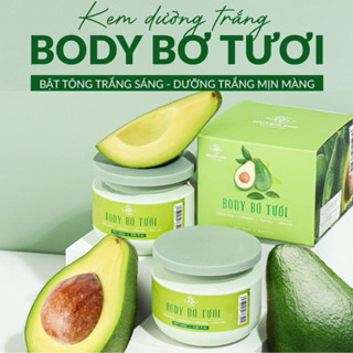 Kem Body Bơ Tươi [MẪU MỚI] Dưỡng Trắng Mịn Cấp Ẩm Chuyên Sâu 250Gr [CHẤT KEM SỮA CHUA, MỊN, KO BẾT]